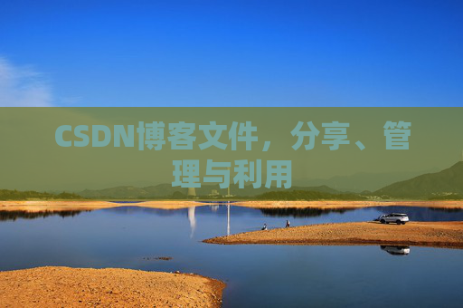 CSDN博客文件，分享、管理与利用